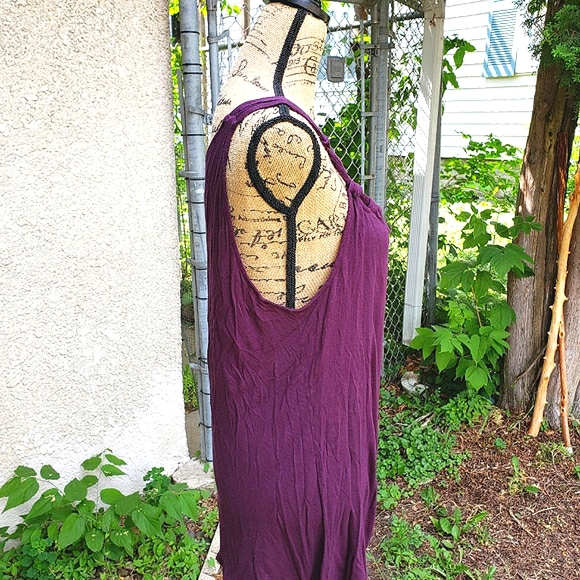 {Mossimo•Black Label} Aubergine Tank Top, Size L - Picture 3 of 6
